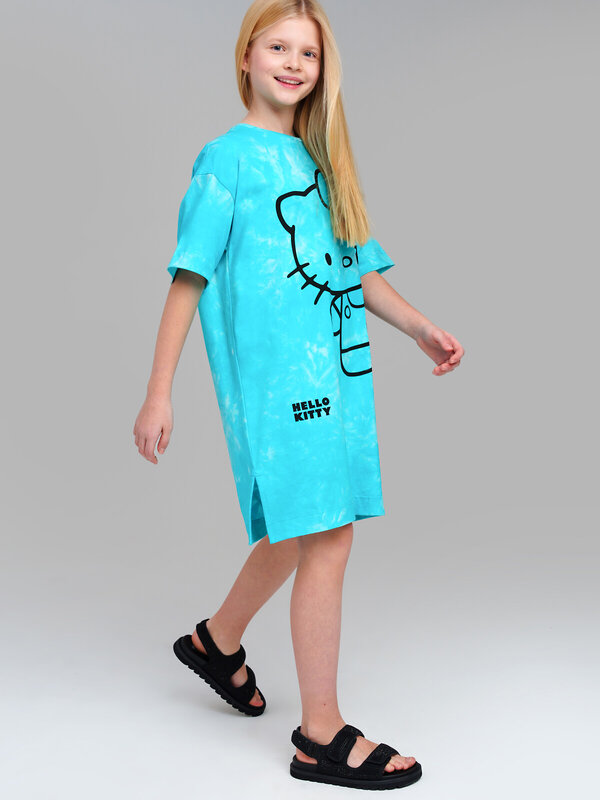 PLAYTODAY Платье 536801 12541057 голубой