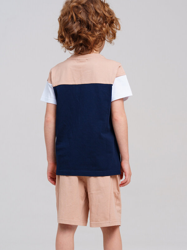 PLAYTODAY Комплект 536872 12512385 бежевый,тёмно-синий,белый