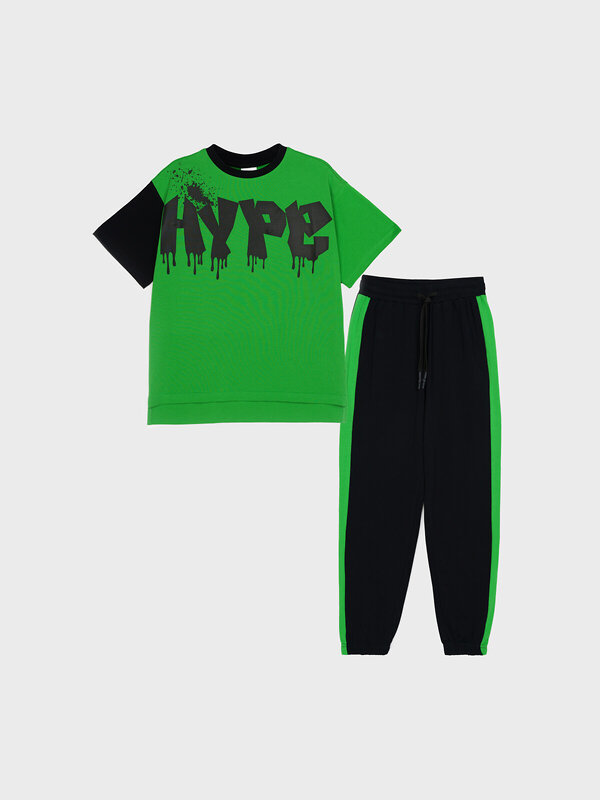 PLAYTODAY Комплект 536895 12511205 черный,светло-зеленый