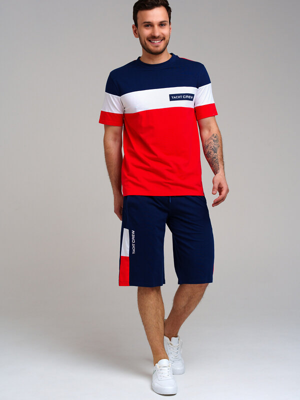 PLAYTODAY Комплект 537012 12456015 тёмно-синий,красный,белый