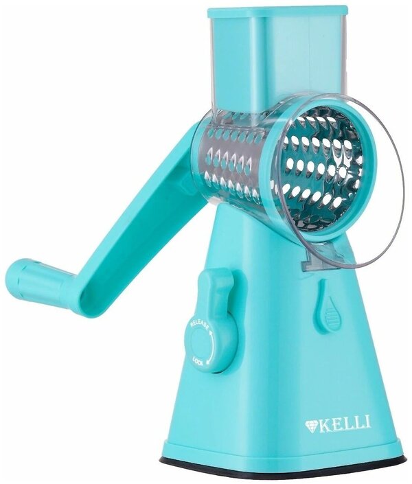 Kelli Овощерезка 537078 KL-01113B бирюзовый
