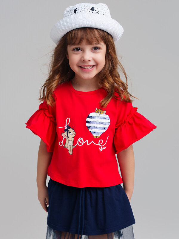 PLAYTODAY Фуфайка 537233 12542109 красный