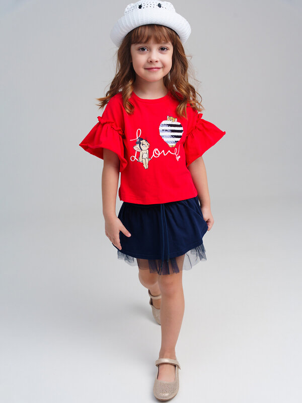 PLAYTODAY Фуфайка 537233 12542109 красный