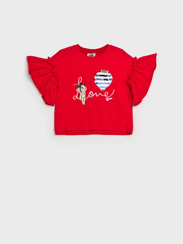 PLAYTODAY Фуфайка 537233 12542109 красный