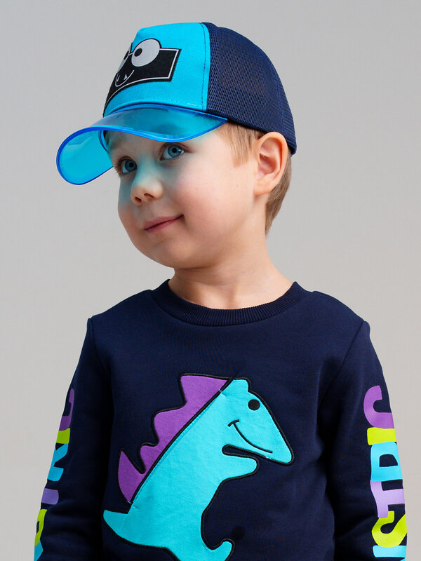 PLAYTODAY Кепка 537392 12512063 тёмно-синий,голубой