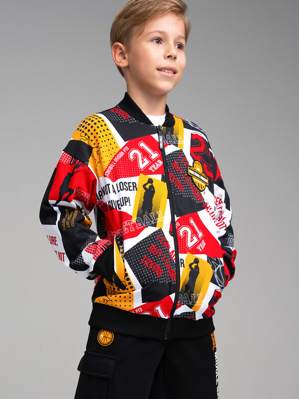 PLAYTODAY Толстовка 537538 12511043 разноцветный