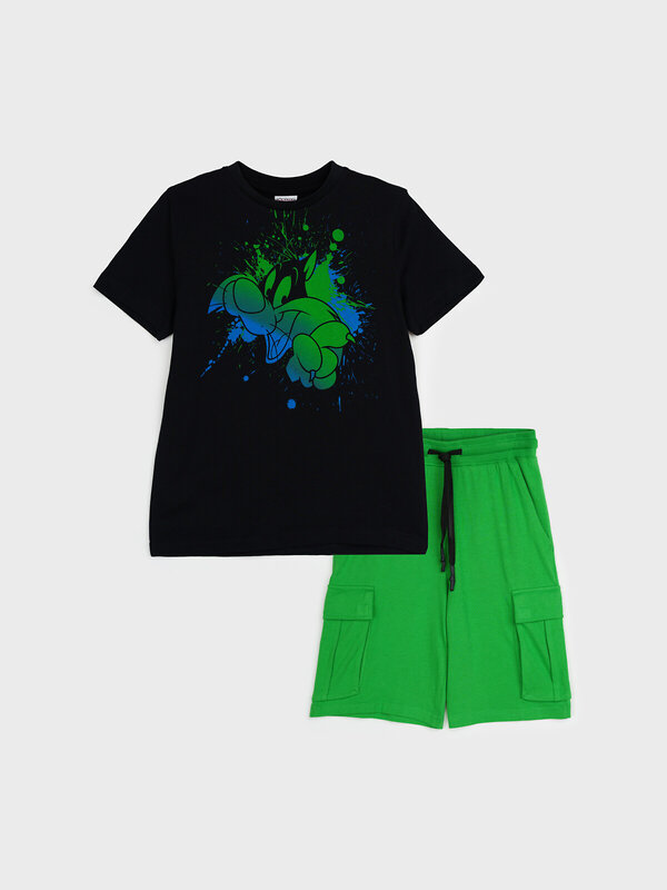 PLAYTODAY Комплект 537767 12531033 черный,зеленый