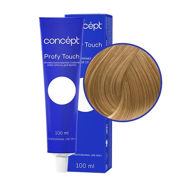 Concept Profy Touch 8.0 Профессиональный крем-краситель для волос, блондин, 100 мл 540103 19009 