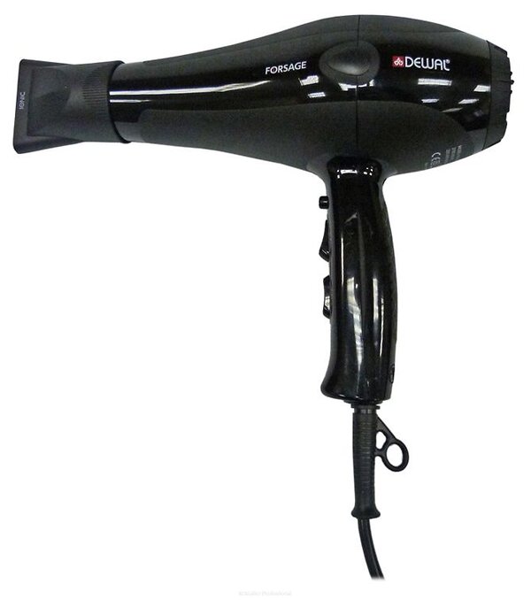 Dewal Профессиональный фен для волос / Forsage 03-106 Black, черный, 2200 Вт 541749 5469 