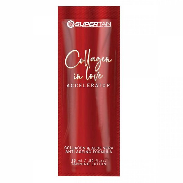SuperTan Омолаживающий ускоритель загара с коллагеном и маслом гардении / Collagen in love, 15 мл 541785 16680 