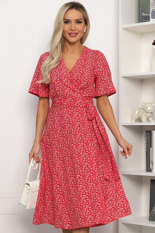 LT Collection Платье 541907 П13797-35М красный