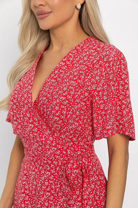 LT Collection Платье 541907 П13797-35М красный
