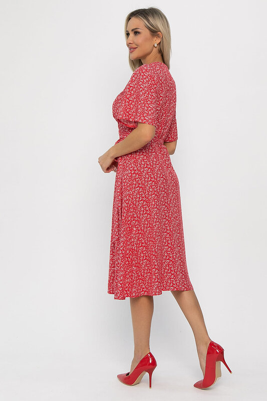 LT Collection Платье 541907 П13797-35М красный