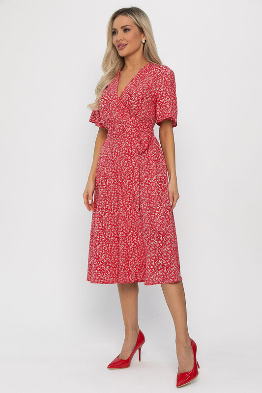 LT Collection Платье 541907 П13797-35М красный