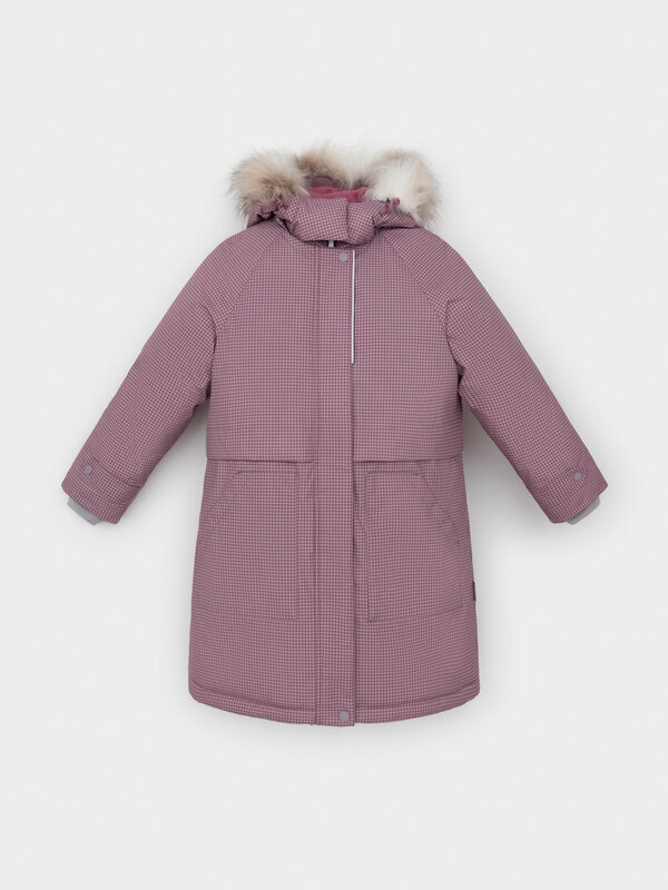 CROCKID Куртка 542261 ВК 38124/н/1 ГР розовый рассвет, маленькая гусиная лапка