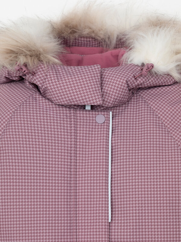 CROCKID Куртка 542261 ВК 38124/н/1 ГР розовый рассвет, маленькая гусиная лапка