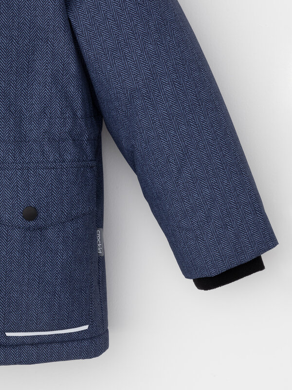 CROCKID Куртка 542263 ВК 36107/н/1 ГР синий, твид