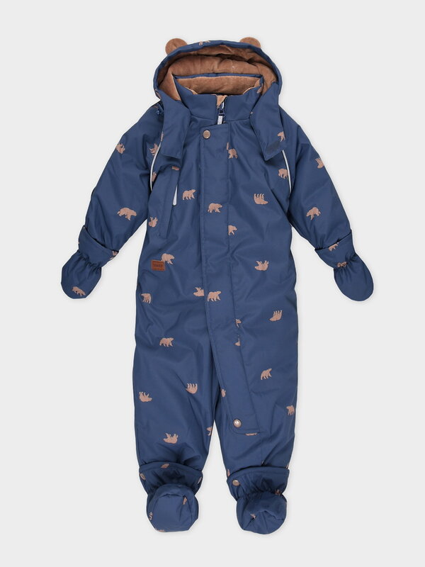 CROCKID Комбинезон 542267 ВК 60133/н/2 УЗГ темно-синий, медведи