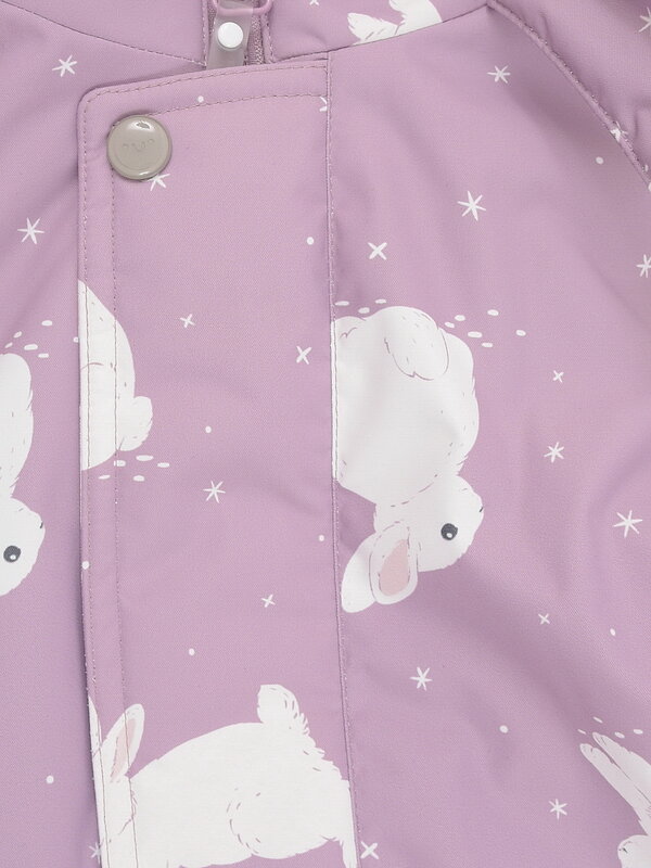 CROCKID Комбинезон 542268 ВК 60131/н/1 УЗГ морской туман, зайчики в снегу