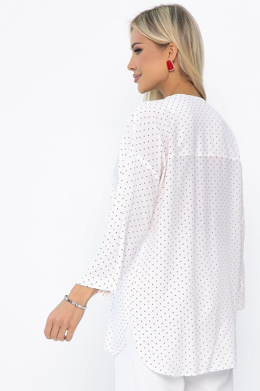 LT Collection Блуза 544772 Б13776-16М белый