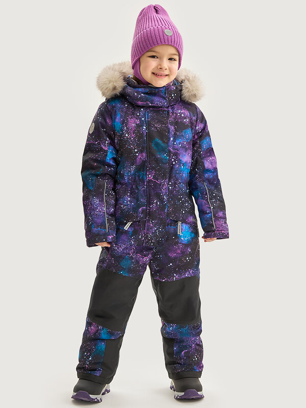 NIKASTYLE Комбинезон 545343 8з3425 цикламен/черный