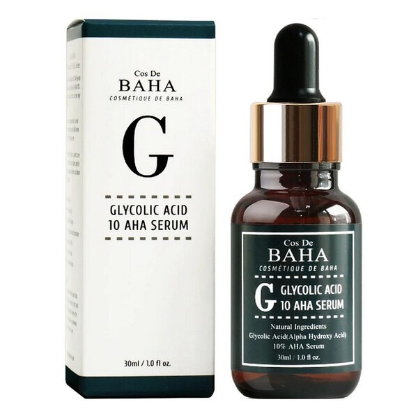 Cos De BAHA Сыворотка c гликолевой кислотой для проблемной кожи / G Glycolic Acid 10 AHA Serum, 30 мл 545597 22454 