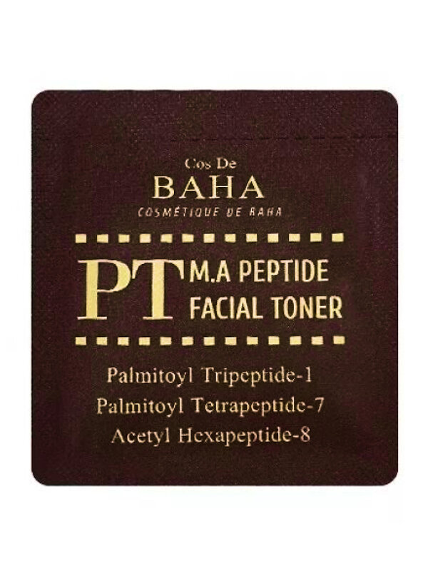Cos De BAHA Пептидный тонер для лица с матриксилом и аргирелином / M.A. Peptide Facial Toner Sample (PT), 1,5 мл 545722 27890 