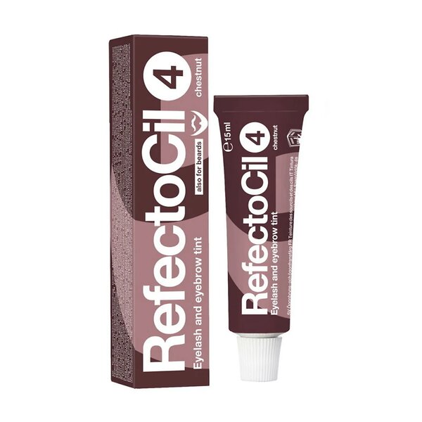 RefectoCil Краска для бровей и ресниц №4, 15 мл каштановый 545907 12779 
