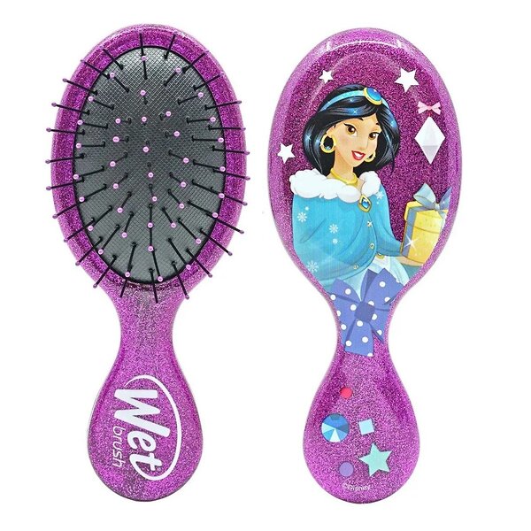 Wet Brush Расчёска для спутанных волос / Disney Mini Detangler Glitter Ball Jasmine BWR832JASMG 546001 22557 