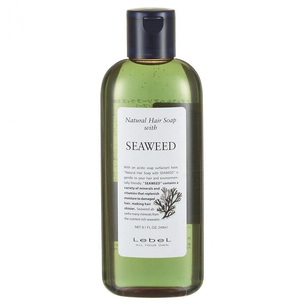 Lebel Шампунь для волос натуральный / Natural Hair Soap Seaweed, 240 мл 546377 17320 