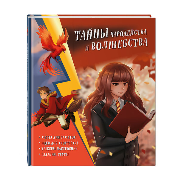 Эксмо Хохлова В.А., Пиданова А.П., Петрунина Ю. "Тайны чародейства и волшебства. Книга творчества и вдохновения (Гермиона)" 546919 978-5-04-179938-0 