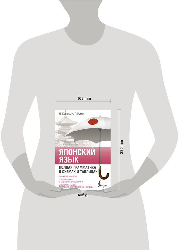 АСТ Н. Крнета, Н. Г. Румак "Японский язык. Полная грамматика в схемах и таблицах" 547196 978-5-17-146529-2 
