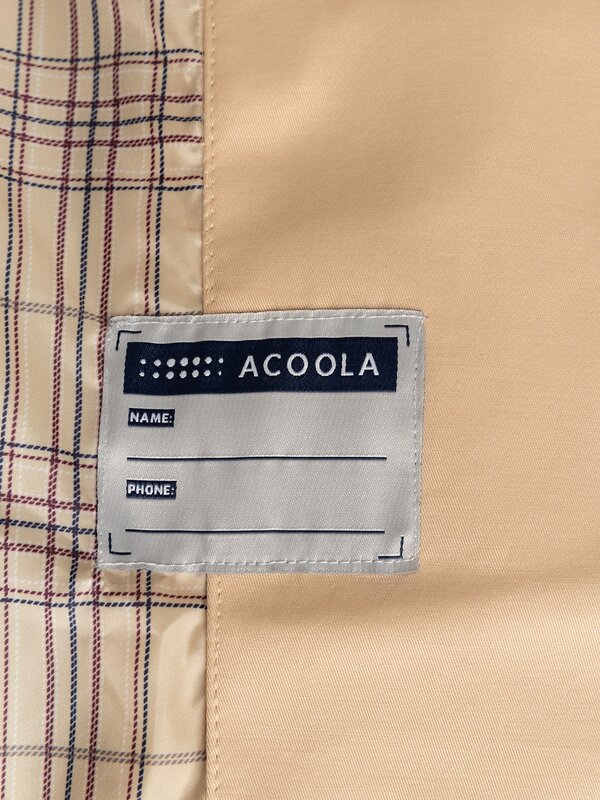 Acoola Плащ 547633 20240800010 бежевый