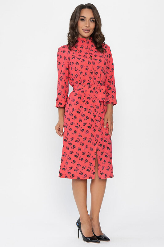 LT Collection Платье 547848 П14000-9М коралловый
