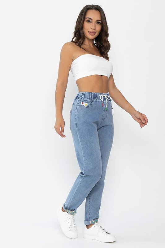 LT Collection Джинсы 547856 Б14013-12М голубой
