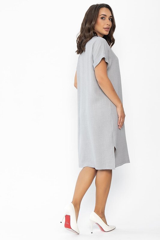 LT Collection Платье 547858 П14023-41М серый