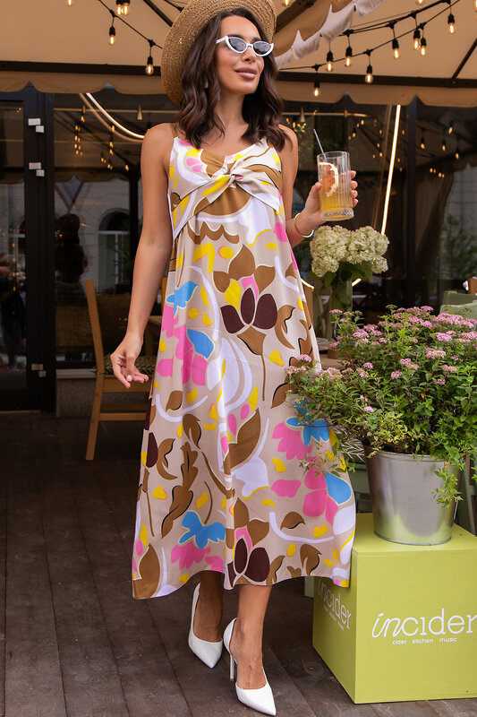 LT Collection Сарафан 547860 П14041-35М мультиколор