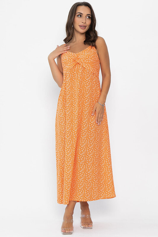 LT Collection Сарафан 547861 П14043-35М оранжевый