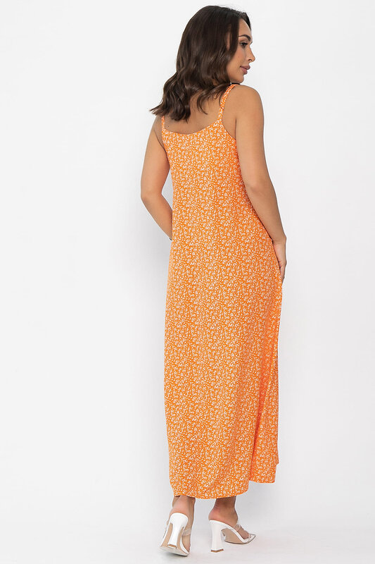 LT Collection Сарафан 547861 П14043-35М оранжевый