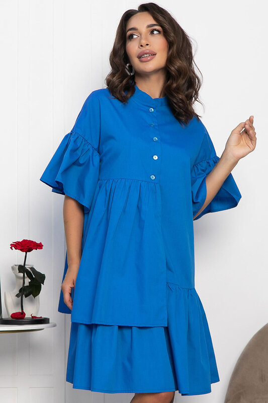 LT Collection Платье 548364 П13966-36М синий