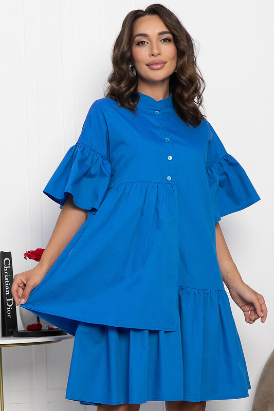 LT Collection Платье 548364 П13966-36М синий