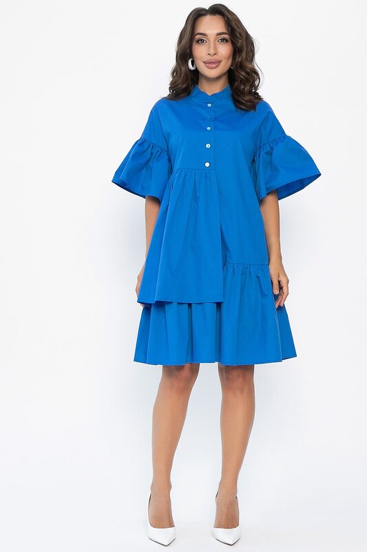 LT Collection Платье 548364 П13966-36М синий