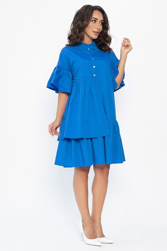 LT Collection Платье 548364 П13966-36М синий