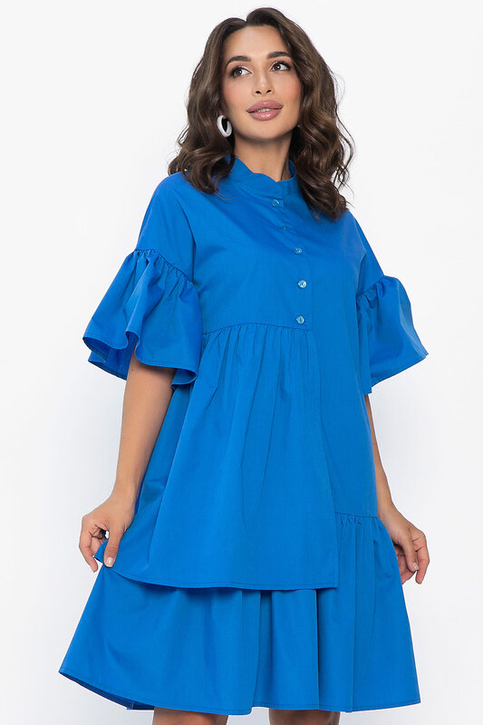 LT Collection Платье 548364 П13966-36М синий