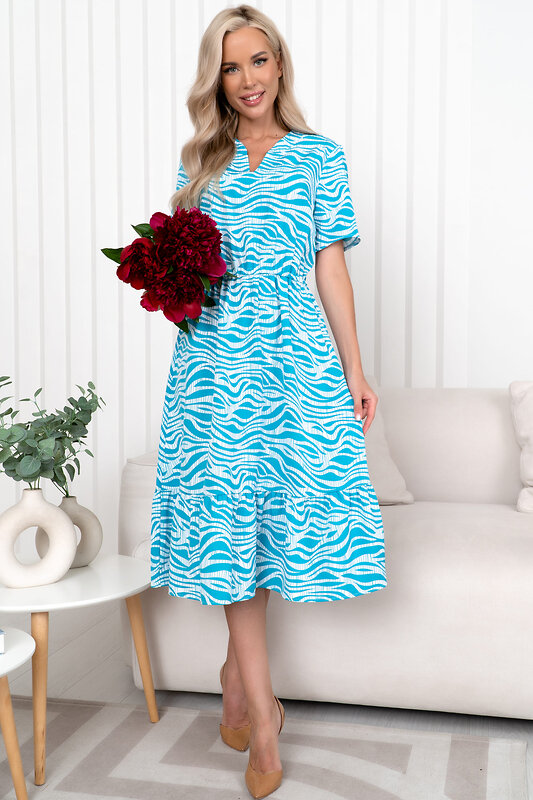 LT Collection Платье 548365 П14004-45М голубой