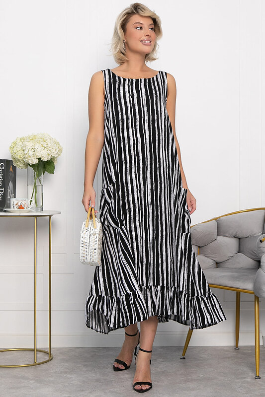 LT Collection Сарафан 548372 П14052-10М черный