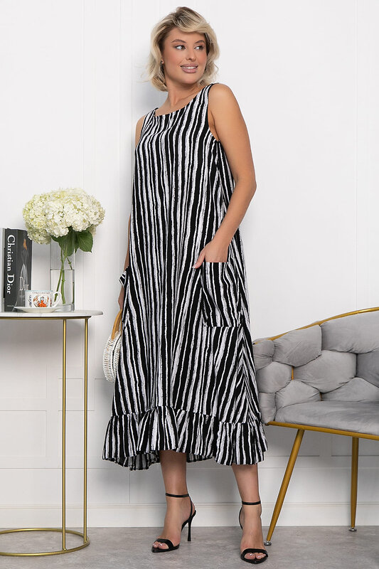 LT Collection Сарафан 548372 П14052-10М черный
