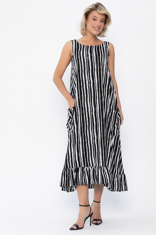 LT Collection Сарафан 548372 П14052-10М черный