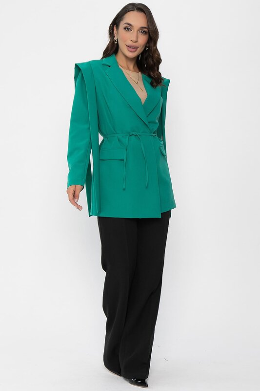 LT Collection Жакет 548786 Б14065-25М зеленый