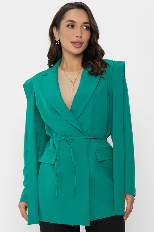 LT Collection Жакет 548786 Б14065-25М зеленый